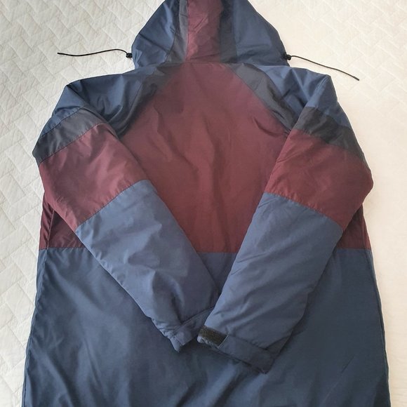 Perry Ellis Colourblock Hooded Parka - Picture 2 of 4